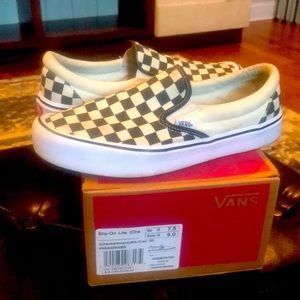 Checkered Vans
